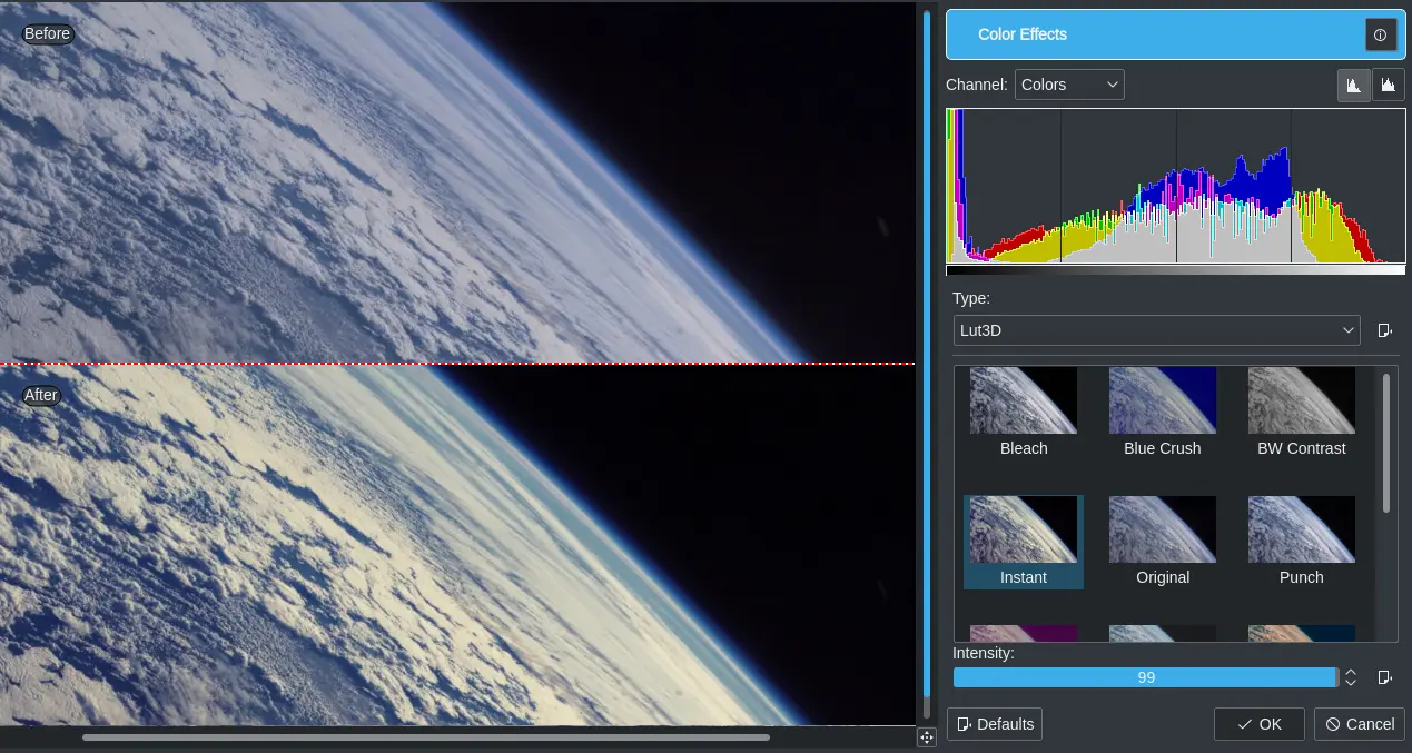 Color Effects Plugin