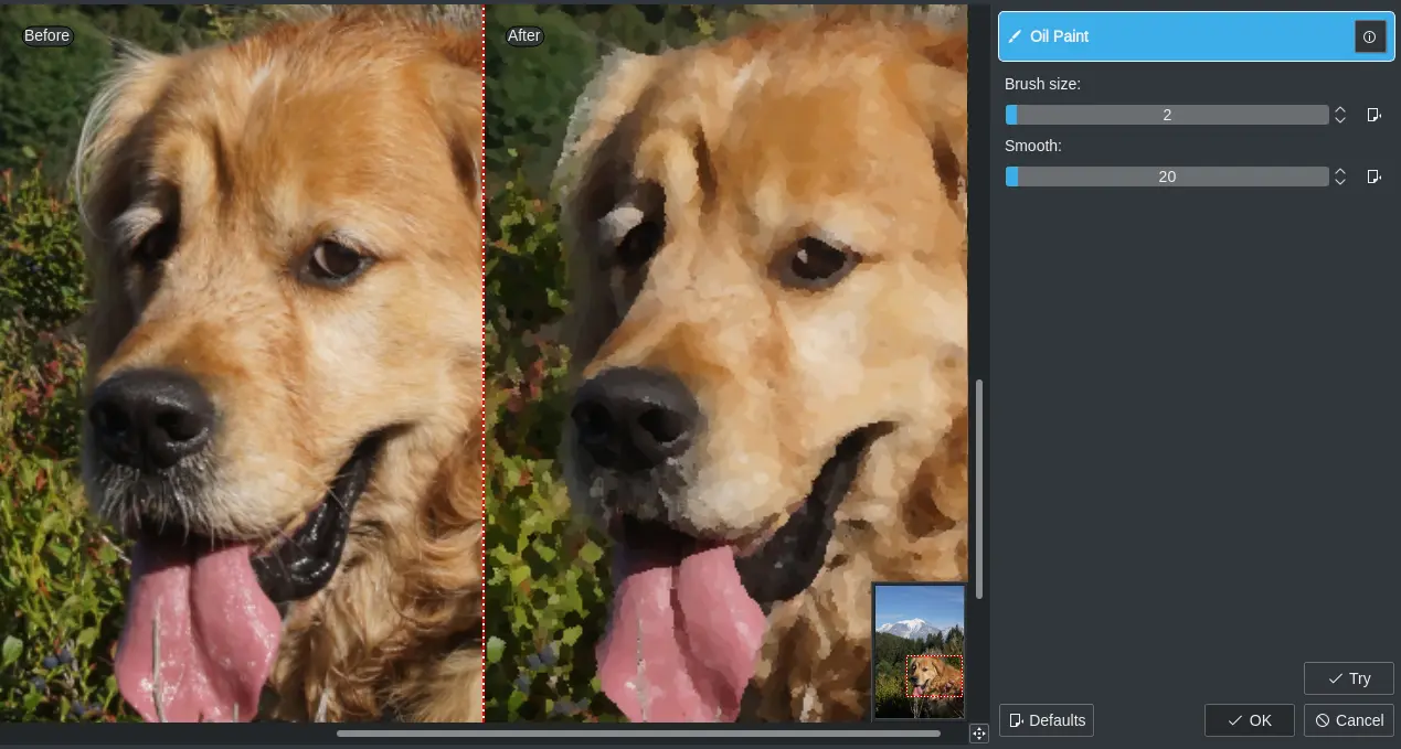 Oil Paint Plugin