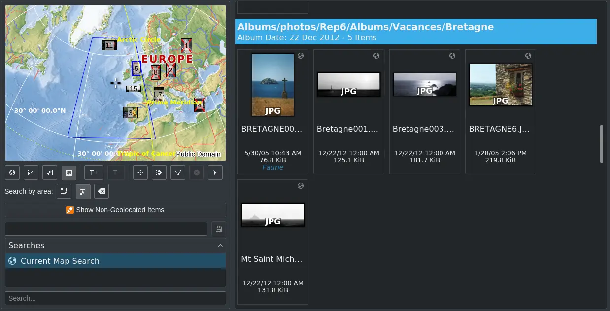 Search Geolocation