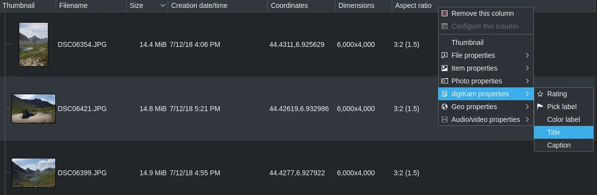 Tableview Mode